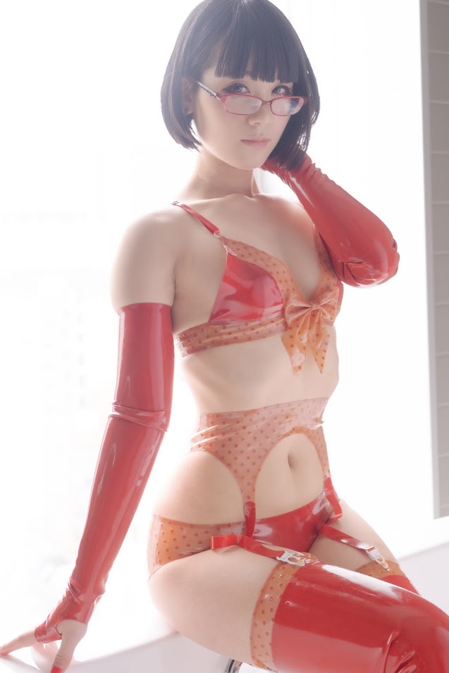 Eri Kitami - Cosplay - Rubber Lingerie - idols