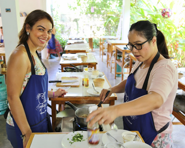 Thai Secret Cooking Class Photos. March 12-2017. Pa Phai, San Sai District, Chiang Mai, Thailand.