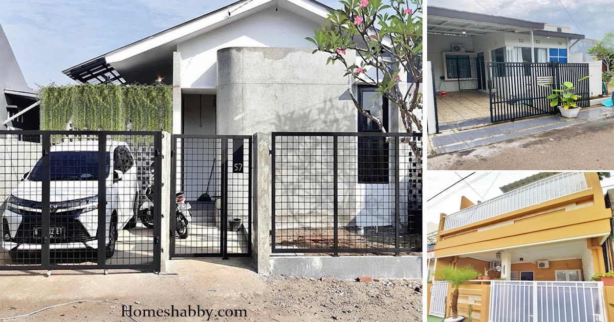 Contoh Pagar Hollow Minimalis : 30 Model Pagar Besi Dan Pintu Besi