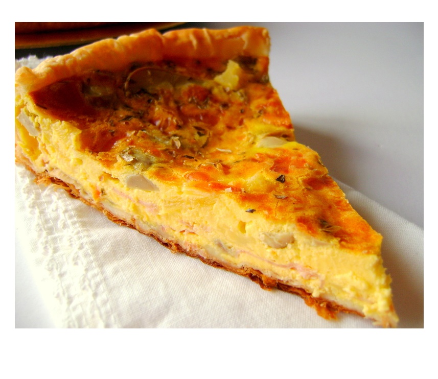Receitas de Portugal Esta quiche deliciosa fica bem em qualquer