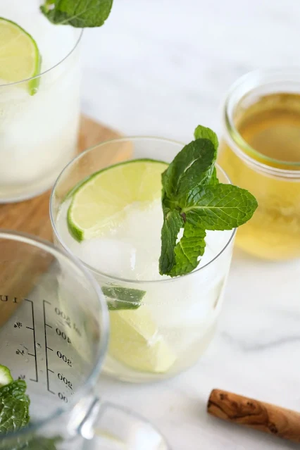 lime mint seltzer