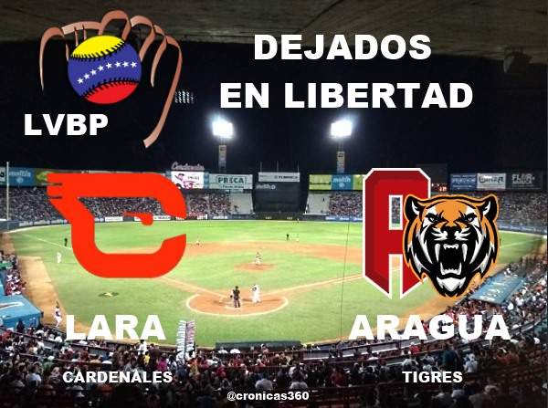 LVBP: Jugadores Dejados en Libertad por Cardenales de Lara y Tigres de Aragua