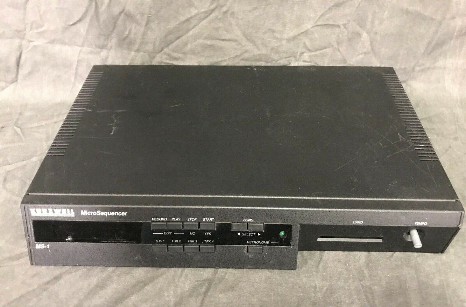 MATRIXSYNTH: Kurzweil MS-1 MICROSEQUENCER 4-TRACK SEQUENCER