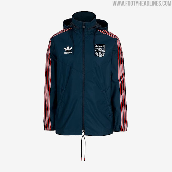 arsenal retro jacket adidas