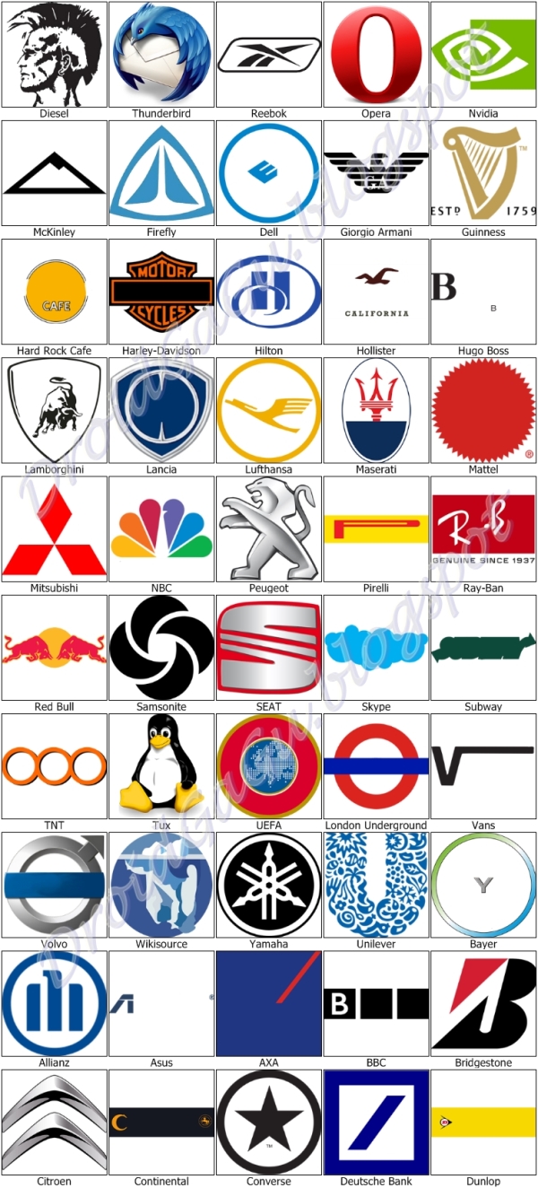 Level 2 Logo Quiz Answers : logo quiz 31 answers - Logos quiz answers