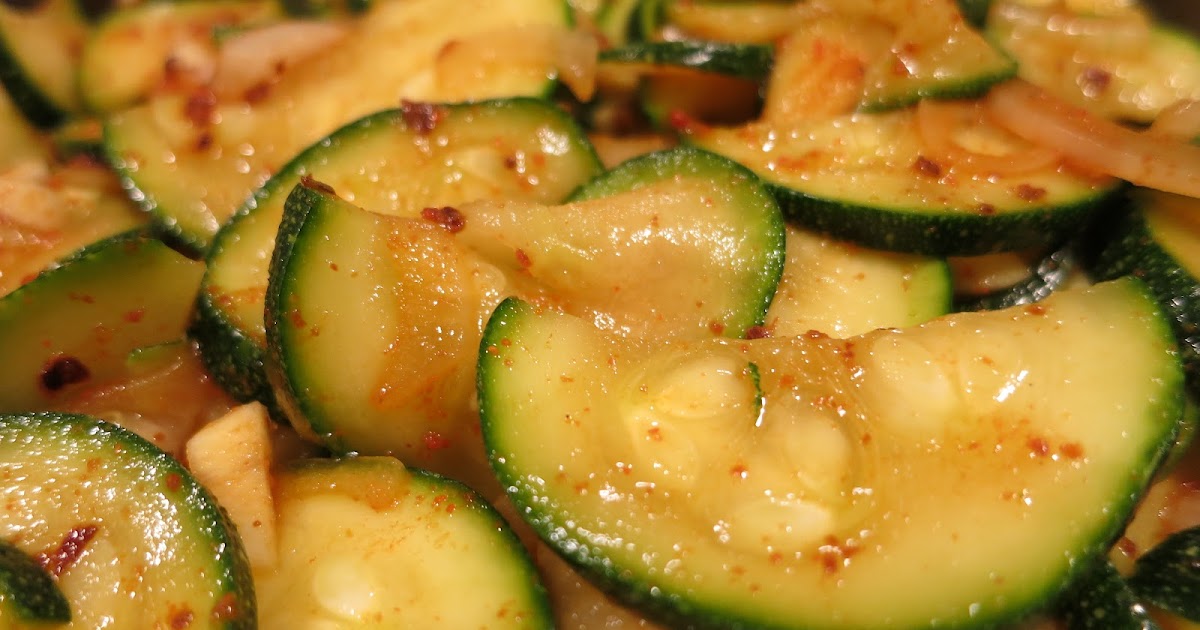 Geetha's Kitchen Easy & Tasty Zucchini Kimchi