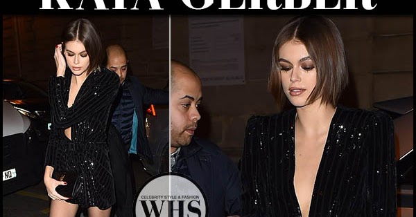 Kaia Gerber Masters All Black In A Tulle Dress And Peep-Toe Pumps –  Footwear News