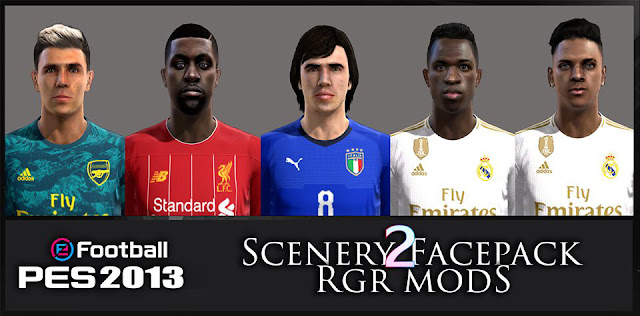 Pes 2013 Scenery Facepack Vol 2 2019 Kazemario Evolution