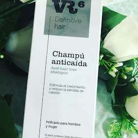 champú anticaída vr6 definitive hair, 