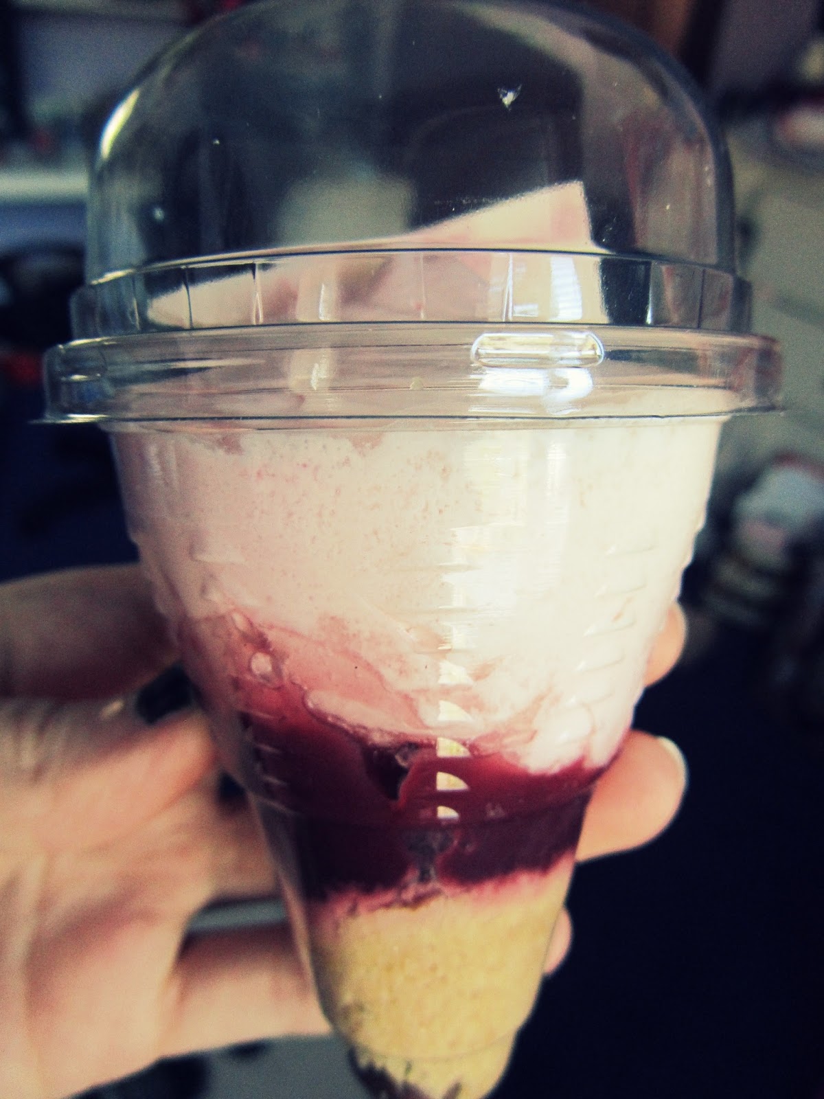 Review Crazy Marks & Spencer Raspberry Sundae Cone Great British Summer