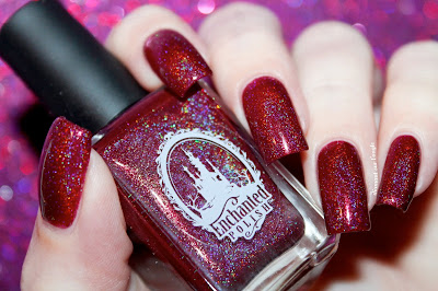 Swatch of the nail polish "Holiday 2015" from Enchanted Polish