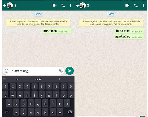 Cara Mengubah dan Membuat Tulisan di WhatsApp Menjadi Unik
