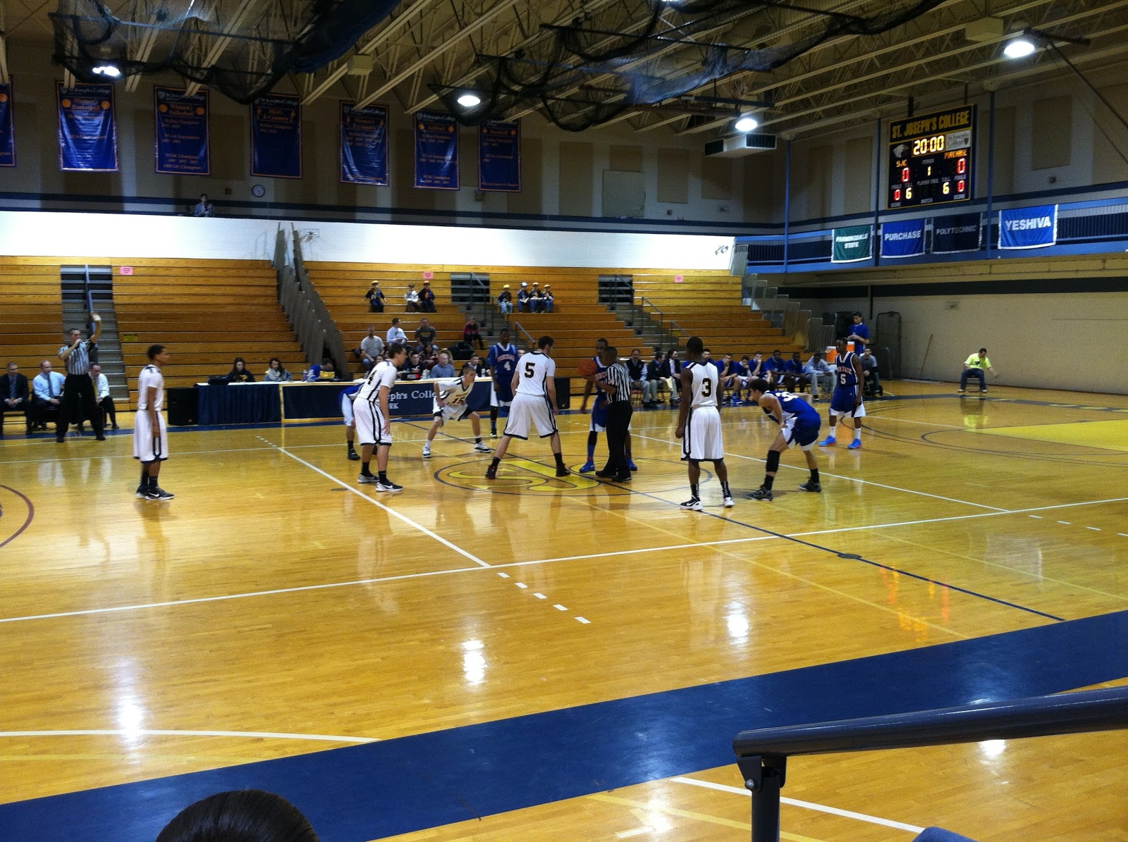 The College Hardwood The Most Underrated Team on Long Island Part I St. Joseph's Defeats