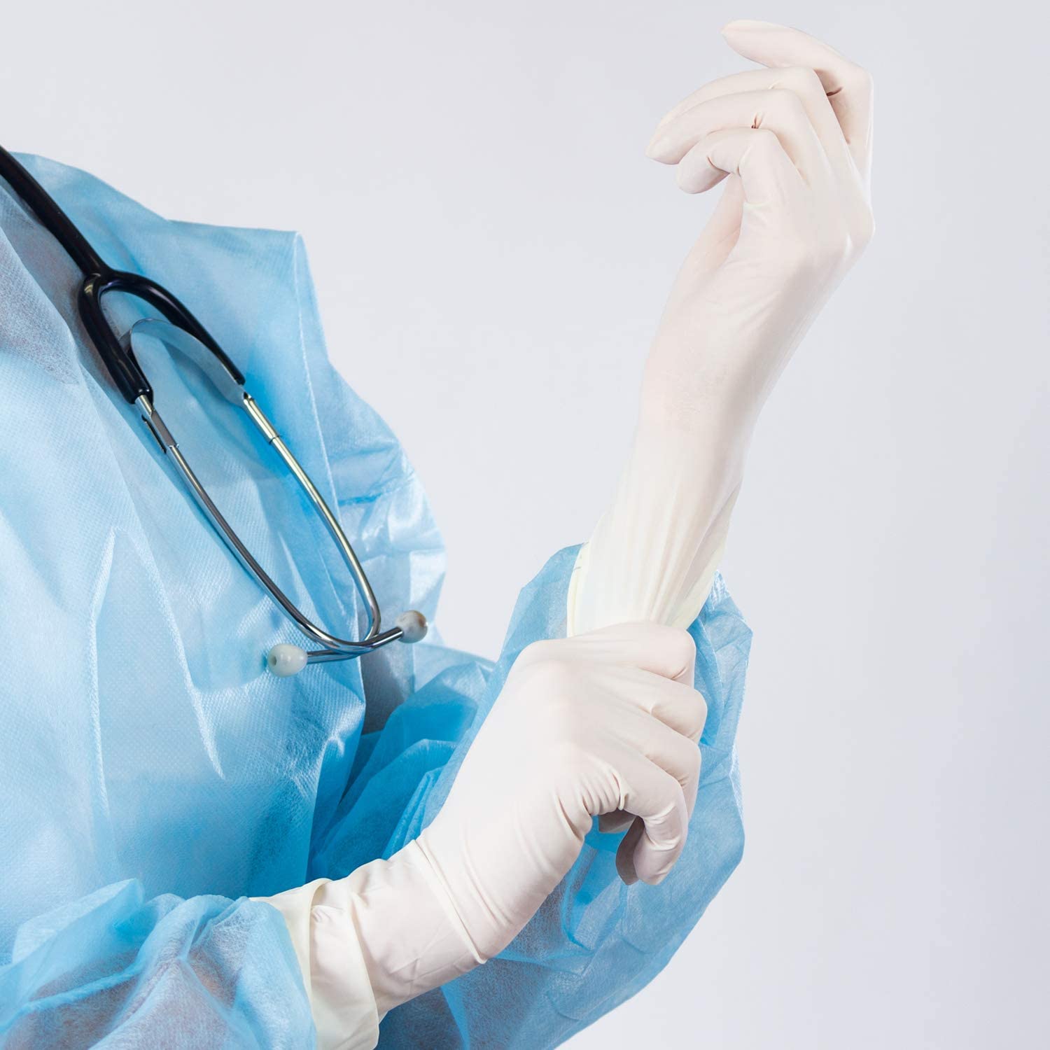 Disposable Neutral Latex Glove Medical Gloves cvs Medical Gloves