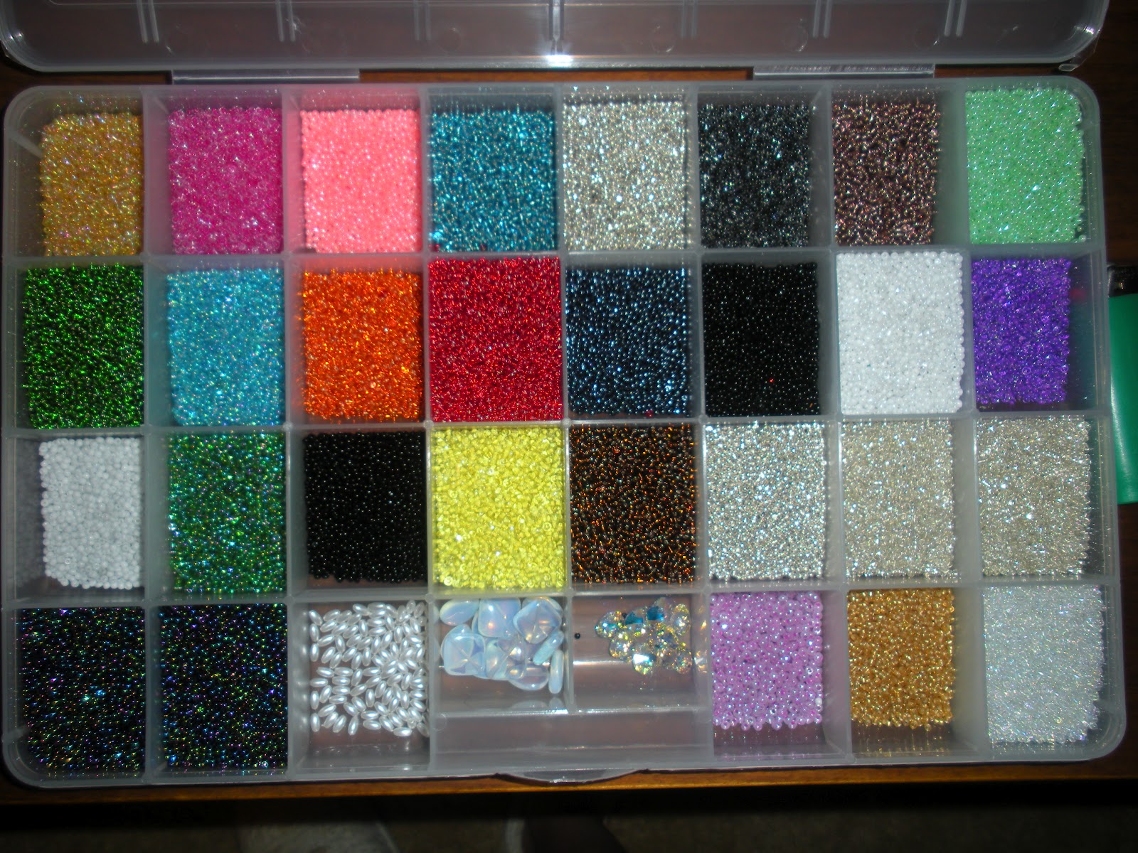 beaded jewerly beads colors