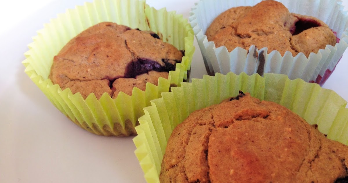 genieten van eten Muffins met zomerfruit Lactosevrij en glutenvrij