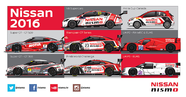 Nissan announces global motorsport programme for 2016