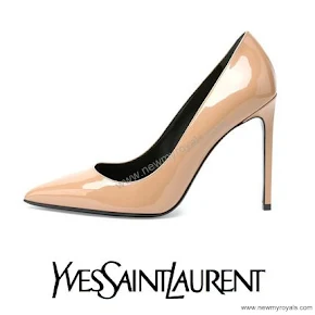 Princess Sofia wore Yves Saint Laurent pumps