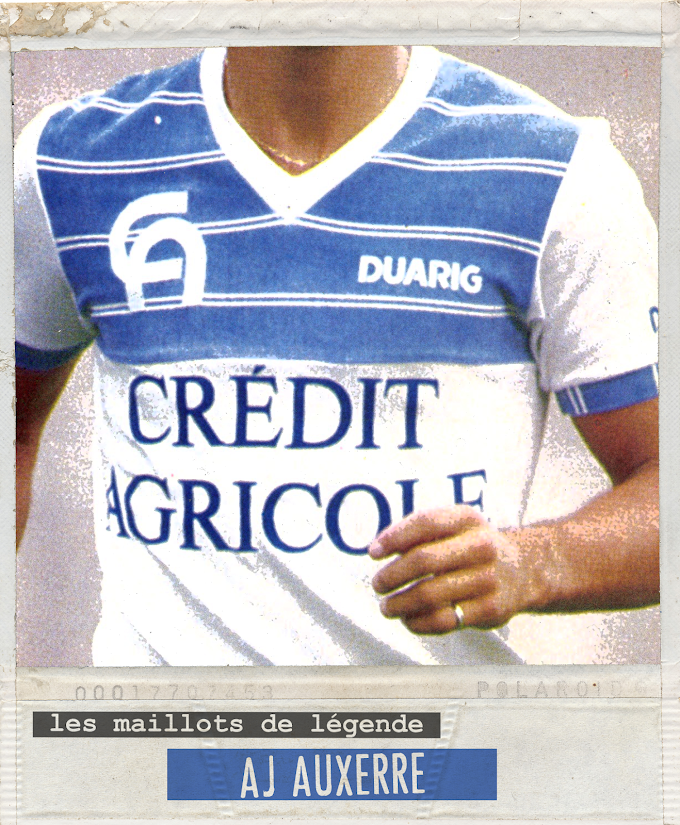 MAILLOT DE LEGENDE. A.J Auxerre.