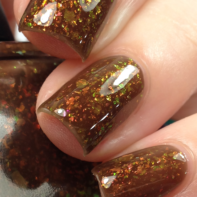 Night Owl Lacquer-Leaf Peeping With Sasquatch