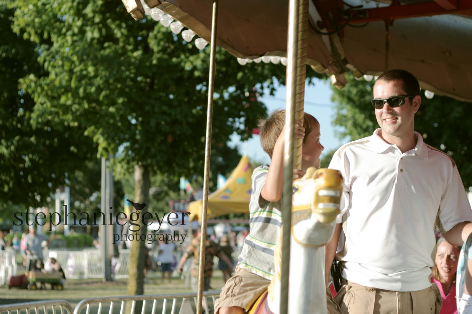 The Painted Chickadee A pixiedust spreader on the TiltOWhirl.