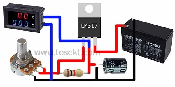 variable power supply using lm317 variable power supply using lm317