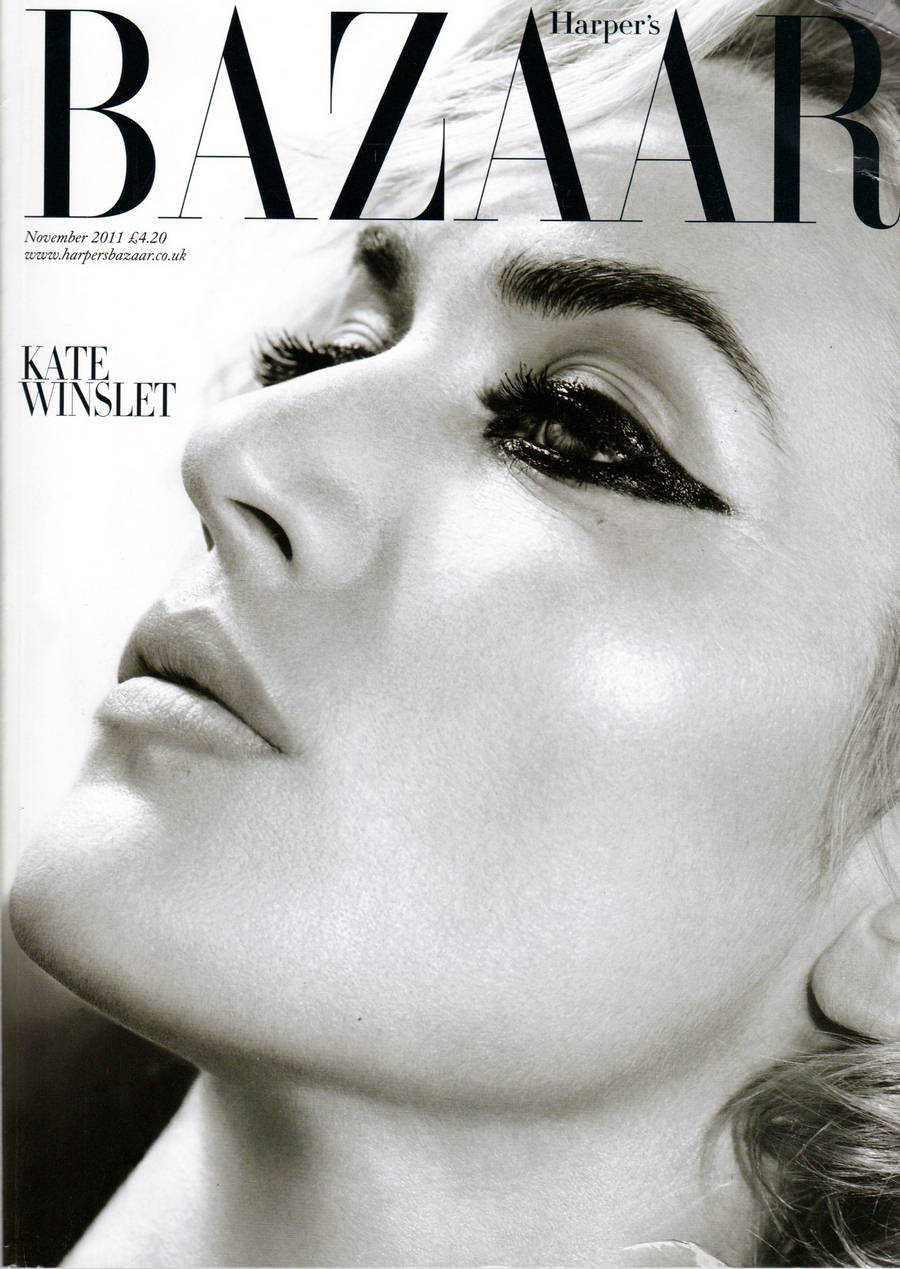 Kate Winslet-Harper's Bazaar UK November 2011 photo shoot issue