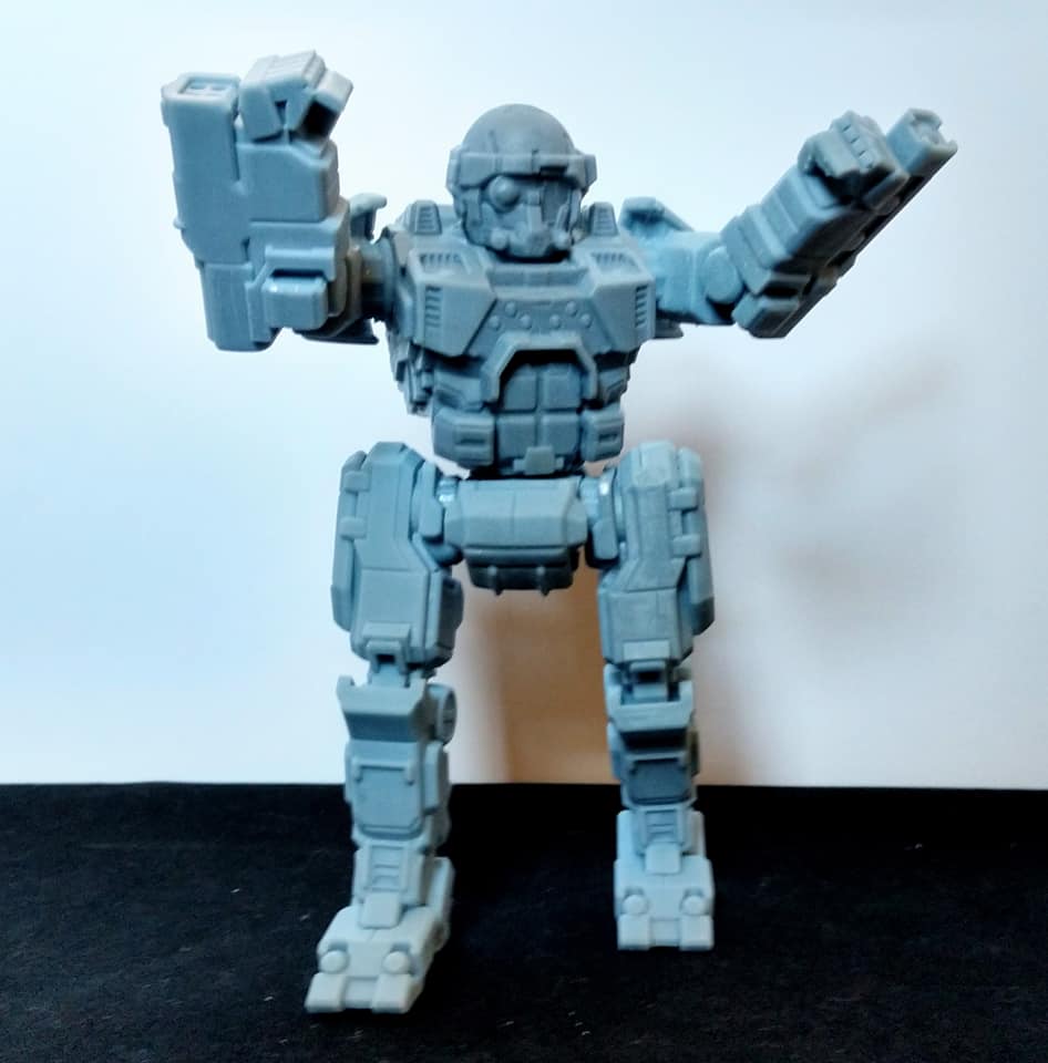 Free STL file Battletech Commando Variant Mod (COM-3A) 🦸・3D print design  to download・Cults