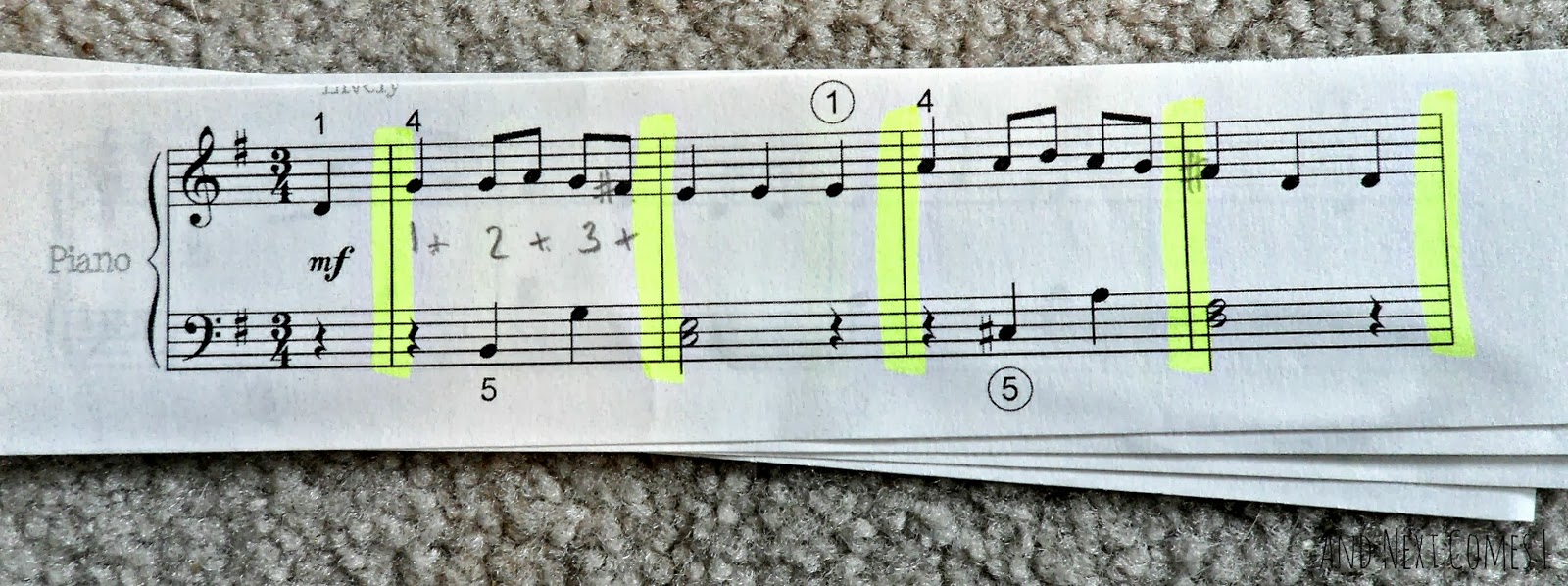 Music Themed Cutting Tray And Next Comes L Hyperlexia Resources