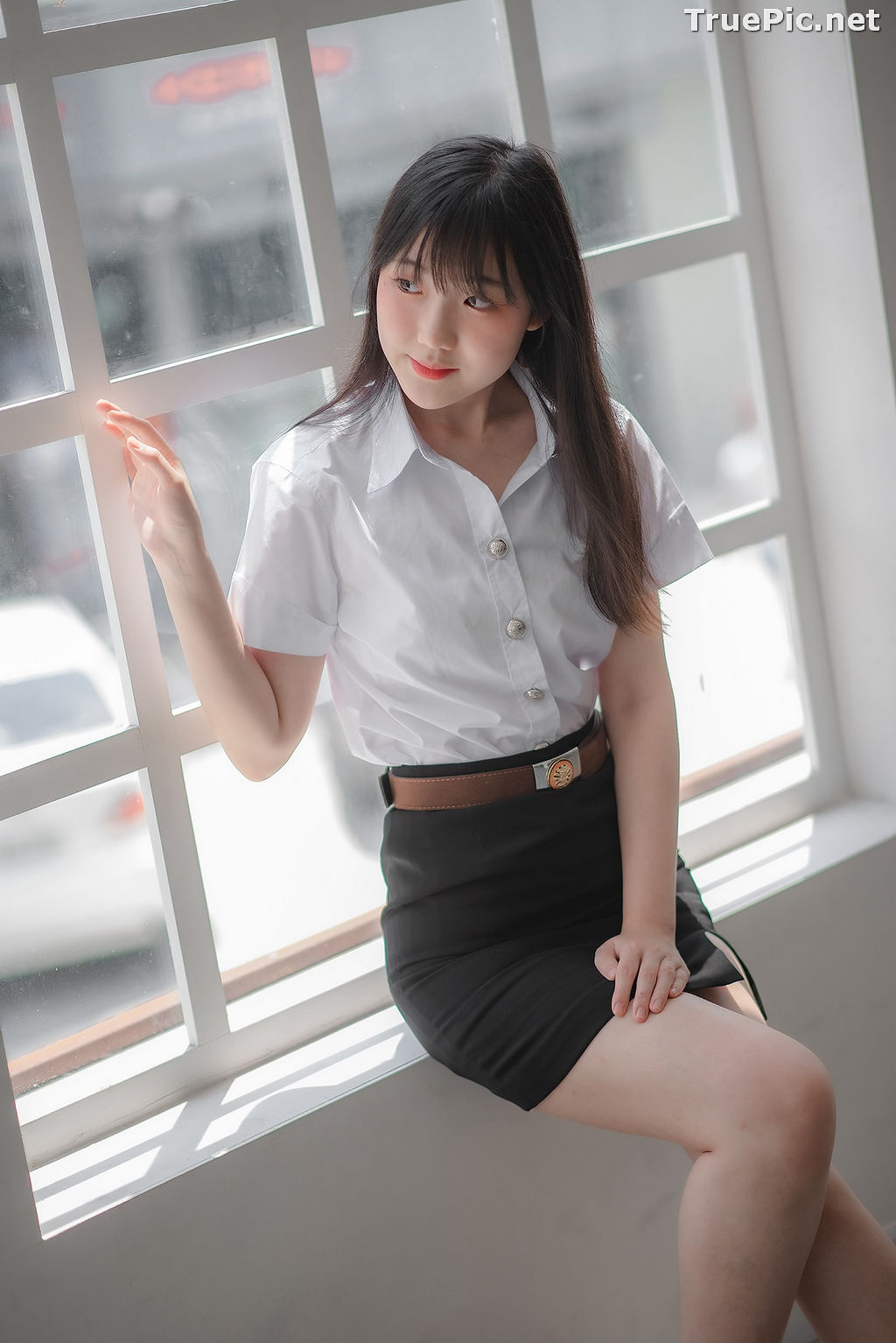 Image Thailand Model - Miki Ariyathanakit - Cute Student Girl - TruePic.net - Picture-3