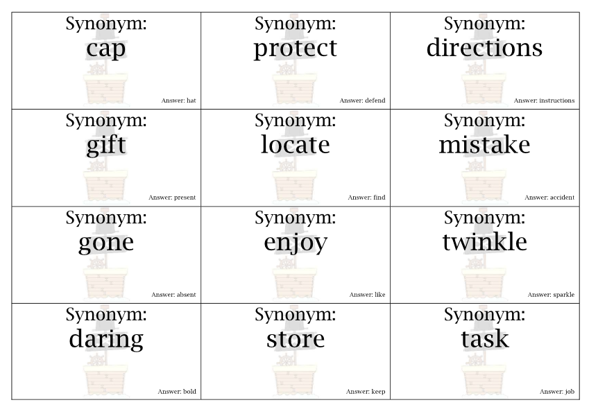 learning session synonym learning session synonym