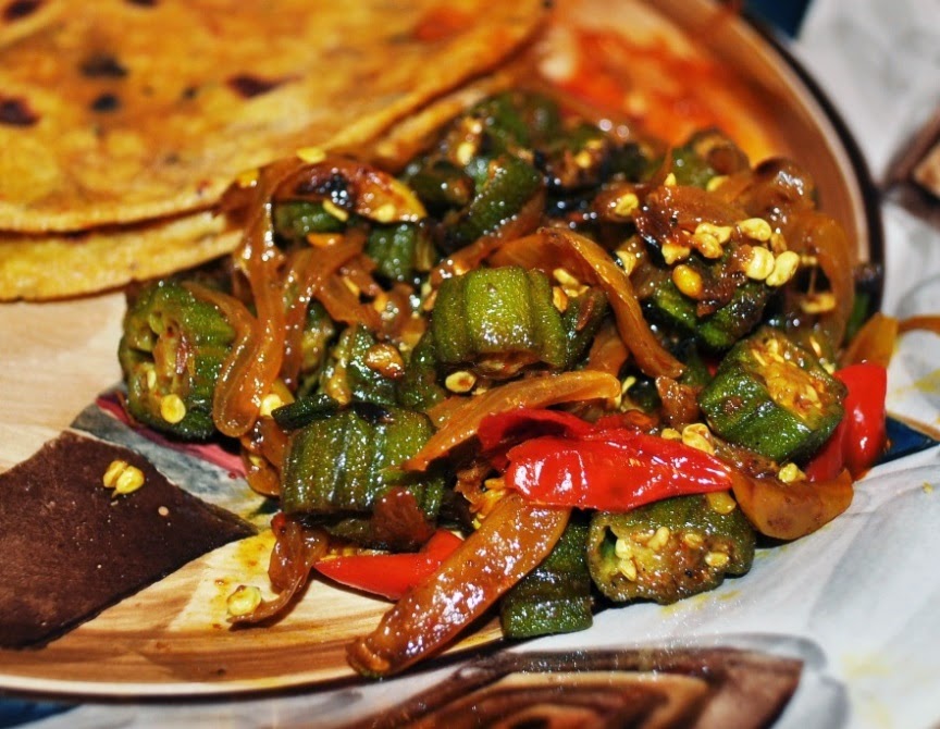 Love Life N Lollypop Bhindi Fry Indian Style Fried Okra