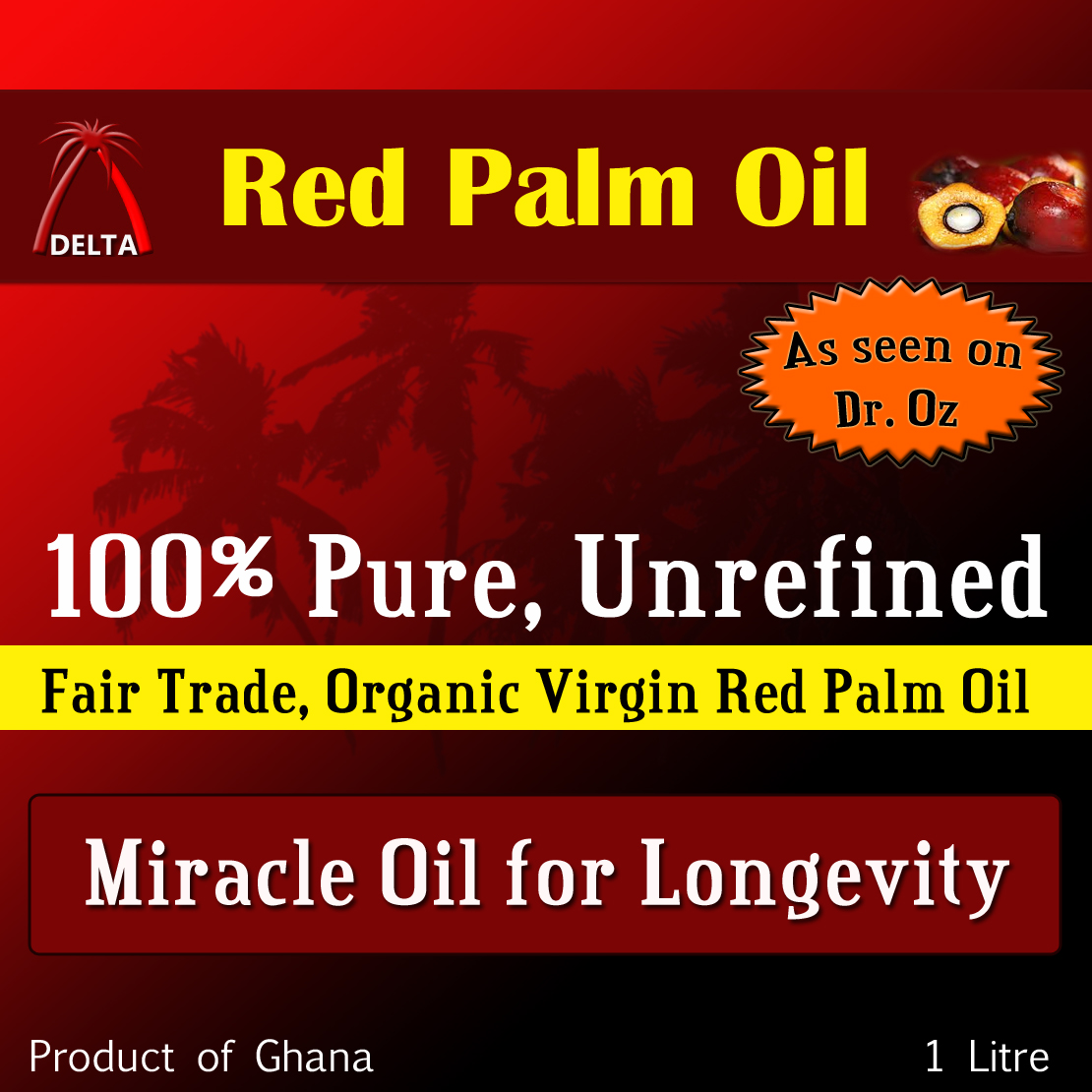Sawit Industry The Red Palm Oil (Red Gold)