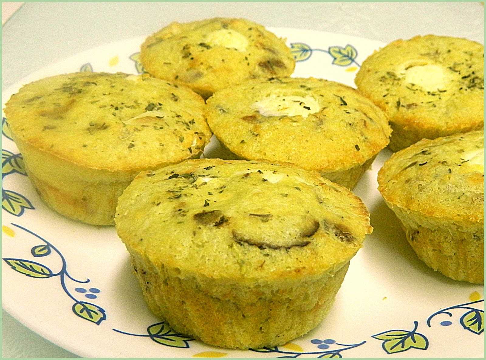 Savory Goat Cheese Muffins