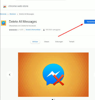 Cara Menghapus Semua Pesan Facebook Messenger di android