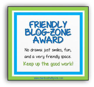 "Friendly Blog-Zone Award" award