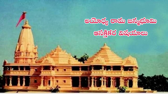 అయోధ్య రామజన్మభూమి ఆసక్తికర విషయాలు - Interesting facts about ayodhya - megaminds