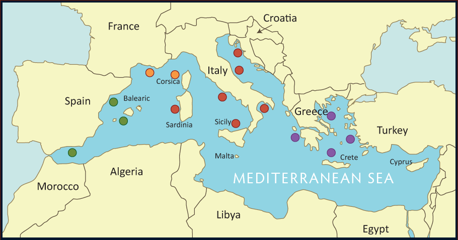 Perbedaan Laut Tepi, Laut Tengah dan Laut Pedalaman