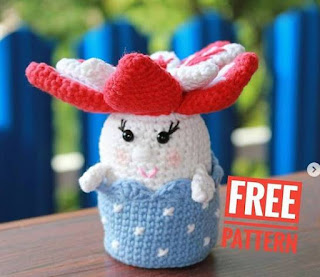 PATRON GRATIS FLOR AMIGURUMI 44681