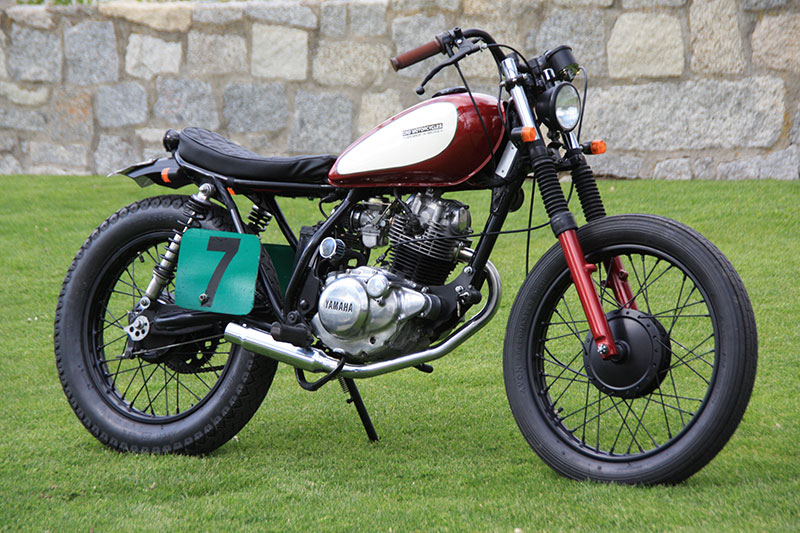Kustom Yamaha Sr125 By Cafe Racer Obsession Yamaha Sr125 By Cafe Racer Obsession
