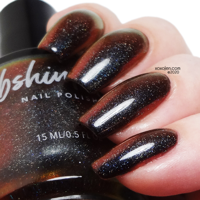 xoxoJen's swatch of KBShimmer Much Lava To You