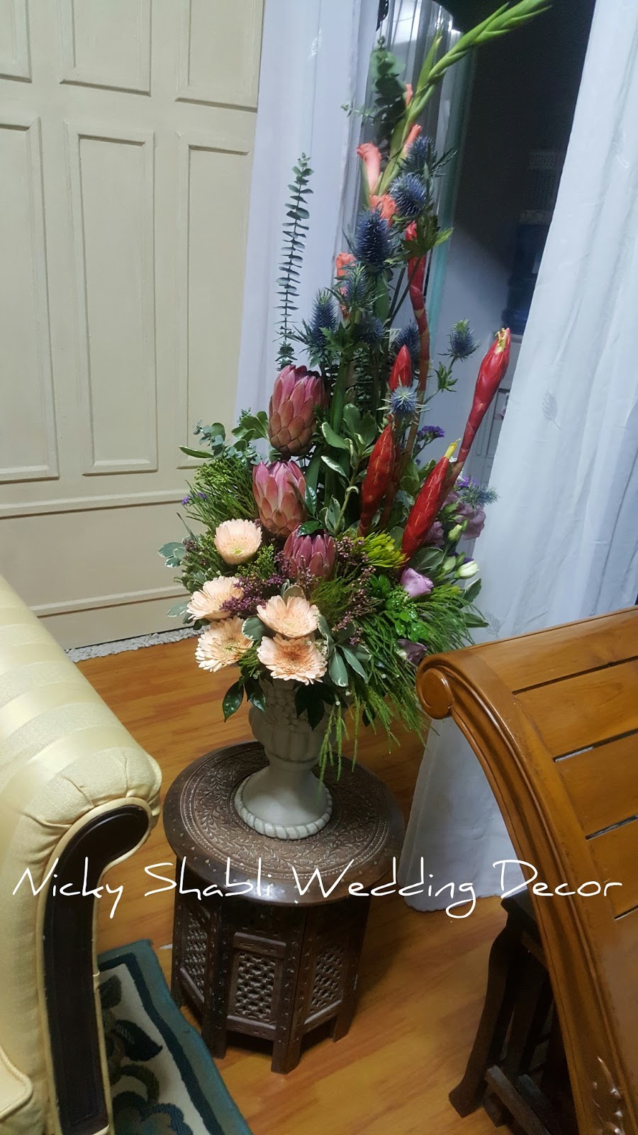 Nicky Shabli Wedding Decor Kuching, Sarawak Fresh Flower Arrangement