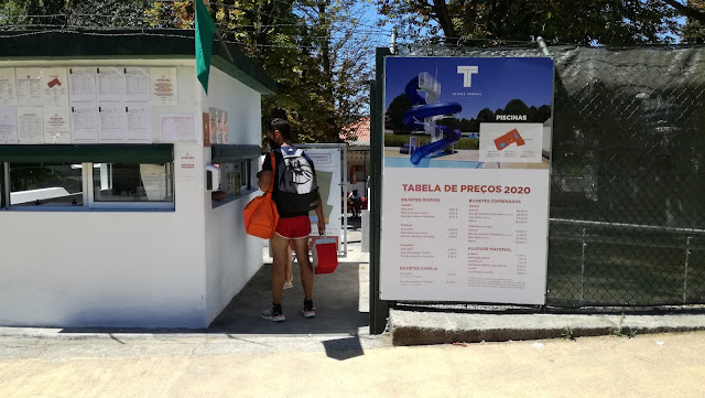 Entrada para as Piscinas das Taipas