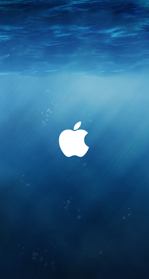Apple iOS 8 Underwater Logo  Android Best Wallpaper