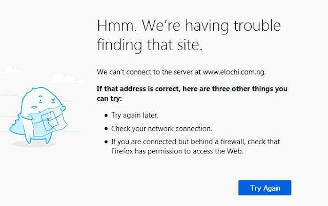 Glo not opening on blogspot