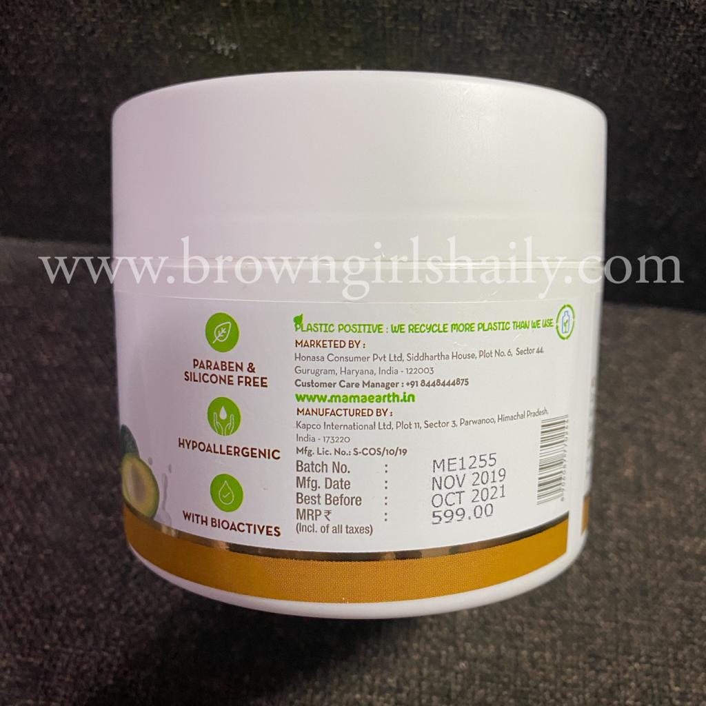 Mamaearth Argan Hair Mask For Frizz Free & Stronger Hair Review