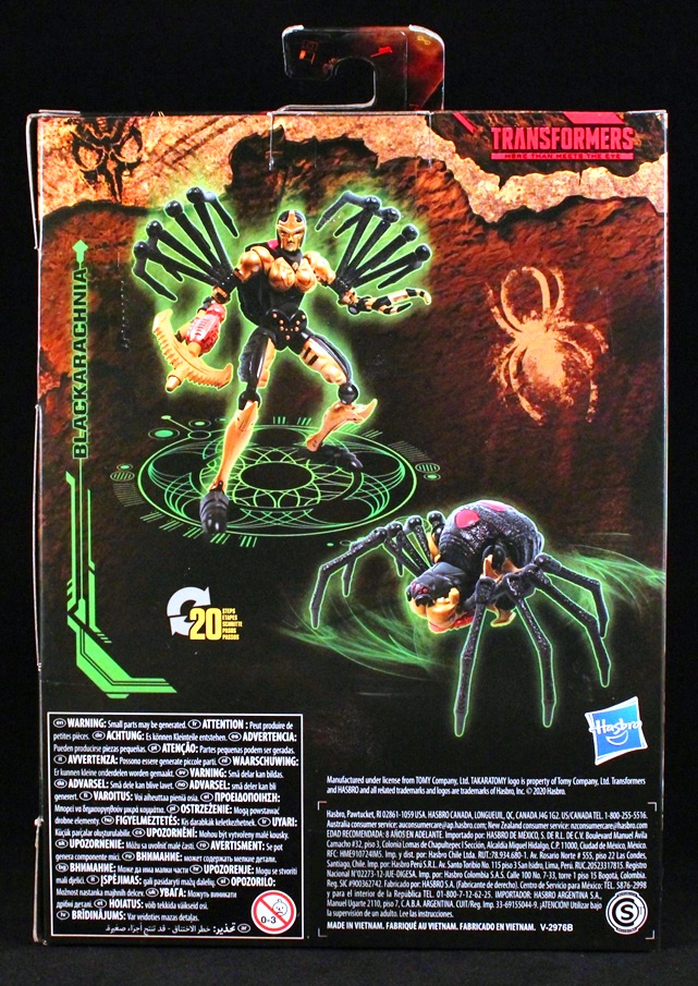 She's Fantastic Transformers Kingdom BLACKARACHNIA!