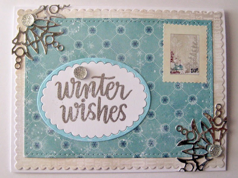 Morning Glory Card Studio the SSS January card kit.