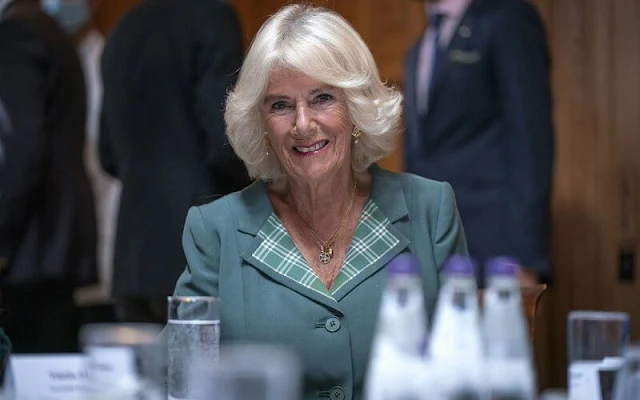 The Duchess of Cornwall visited the charity South Ayrshire Women's Aid