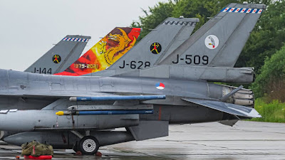 Dutch F-16 leave Leeuwarden